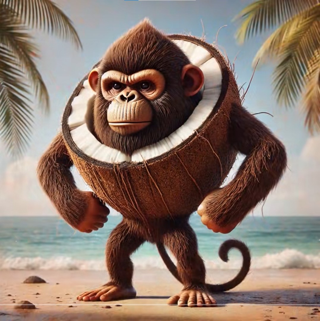 Chimpanzini Cocosini – coconut monkey