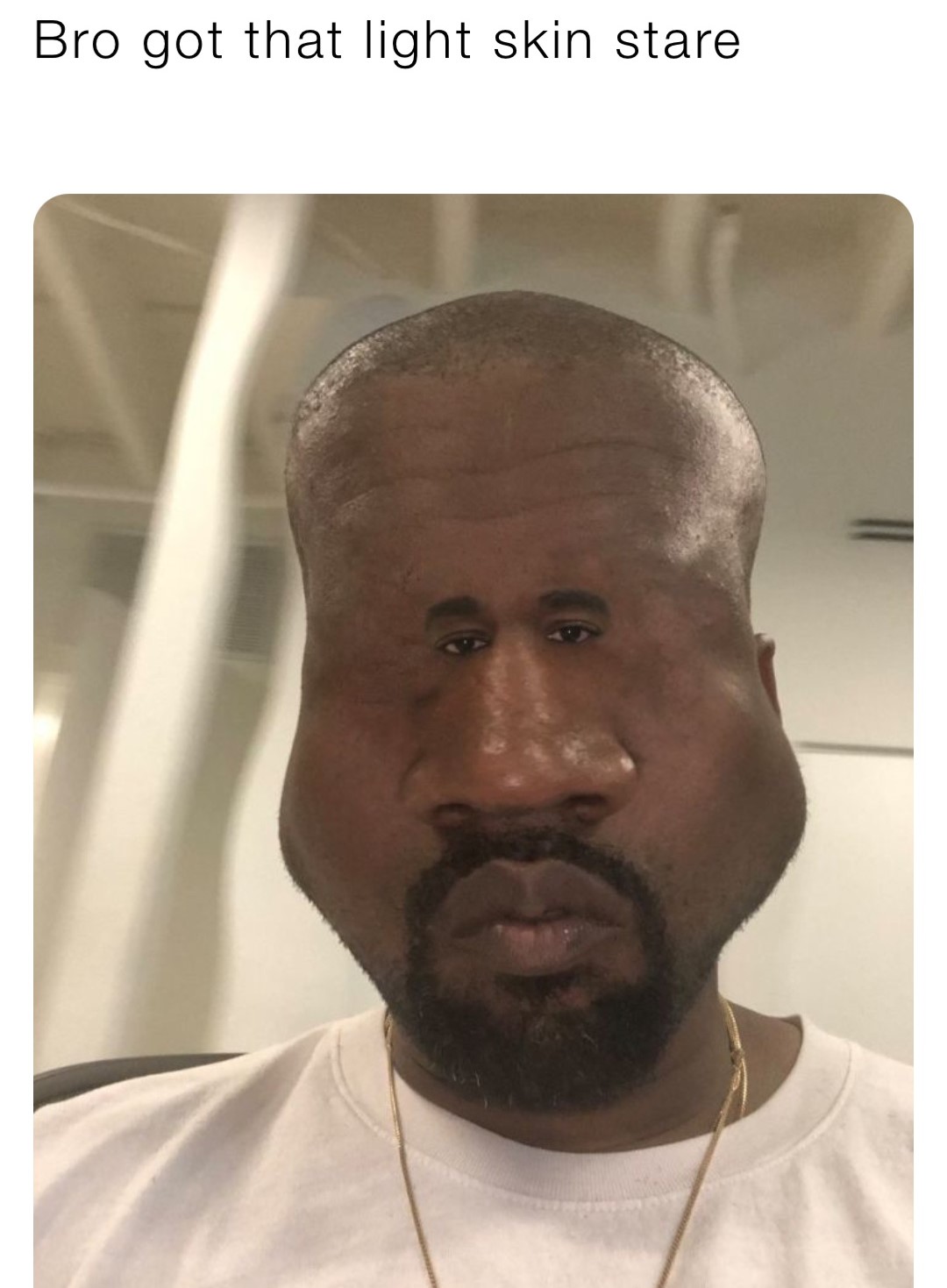 Light Skin Stare Meme