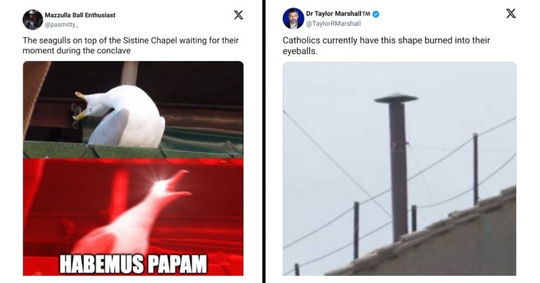 35 Hilarious Tweets That Stole The Show During The 2025 Conclave