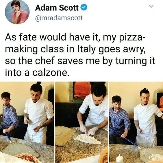 This is definitely how calzone was invented