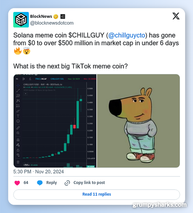Meme Coin: $CHILLGUY