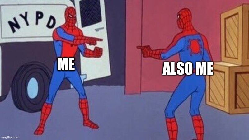 “Me” vs. “Also me"
