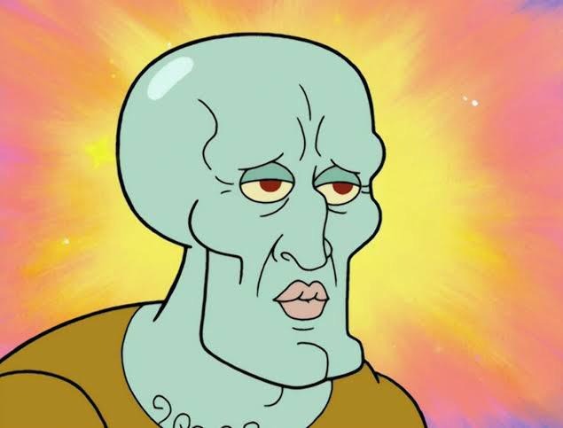 Handsome Squidward,