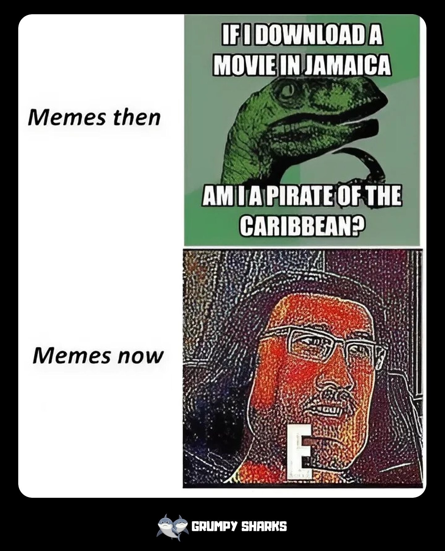 How the E Meme Spread Online