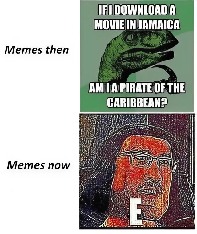 How the E Meme Spread Online
