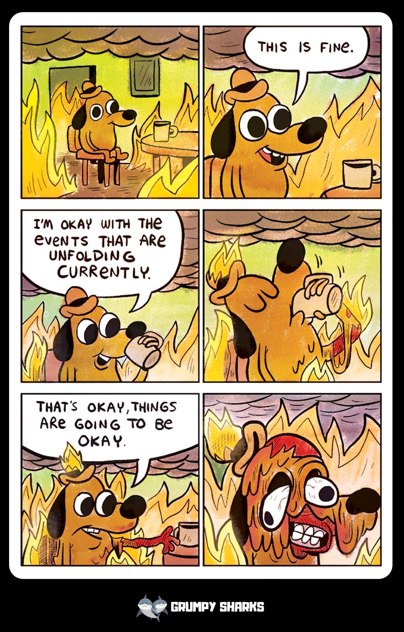 The Origin of the Everything Is Fine meme