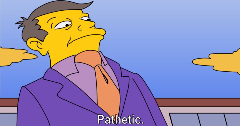 From The Simpsons to Meme Stardom: How “Pathetic” Became the Ultimate Burn