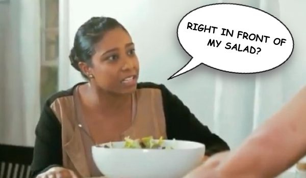 The Story Behind The “Right In Front Of My Salad” Meme: How a Surprised Line Became Internet Gold