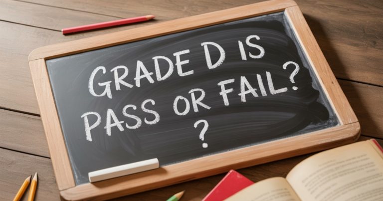Grade D Is Pass or Fail? What You Absolutely Need to Know to Graduate