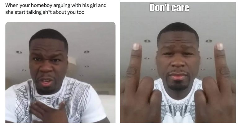 What Is The 50 Cent Meme? What Is The 50 Cent Middle Finger Meme?