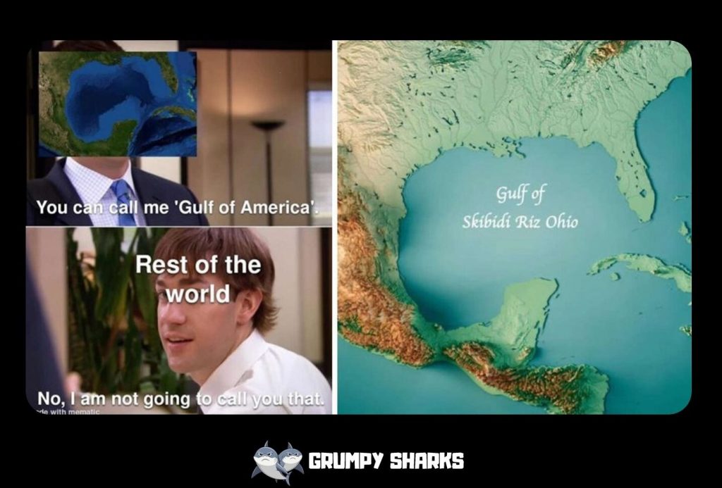 What is the Gulf of America meme?