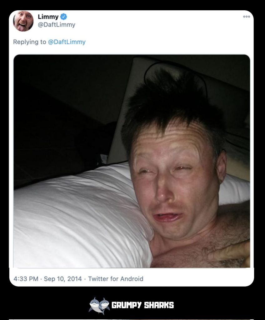 Limmy Waking Up Meme