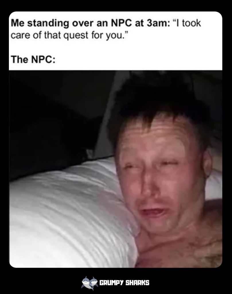 Limmy Waking Up Meme