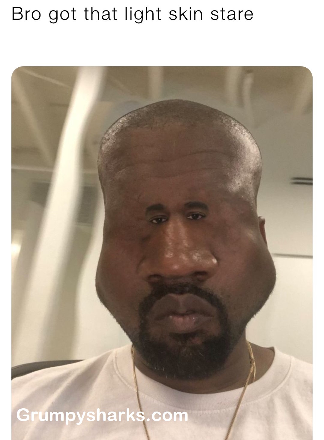 Light Skin Stare Meme