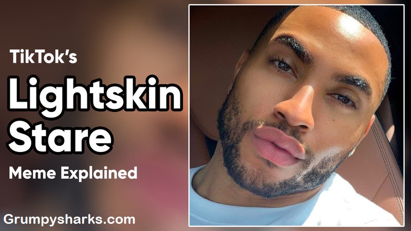 Light Skin Stare Meme