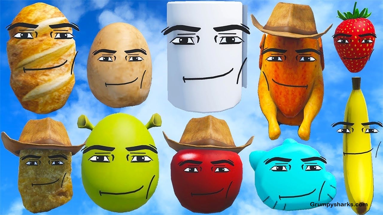 Roblox Man Face Meme