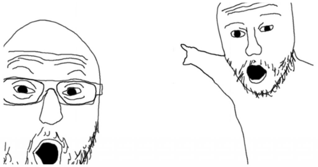 Wojak Pointing Meme