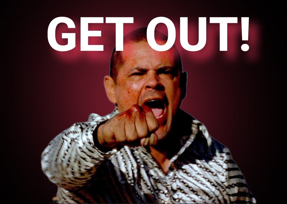 Get Out Meme