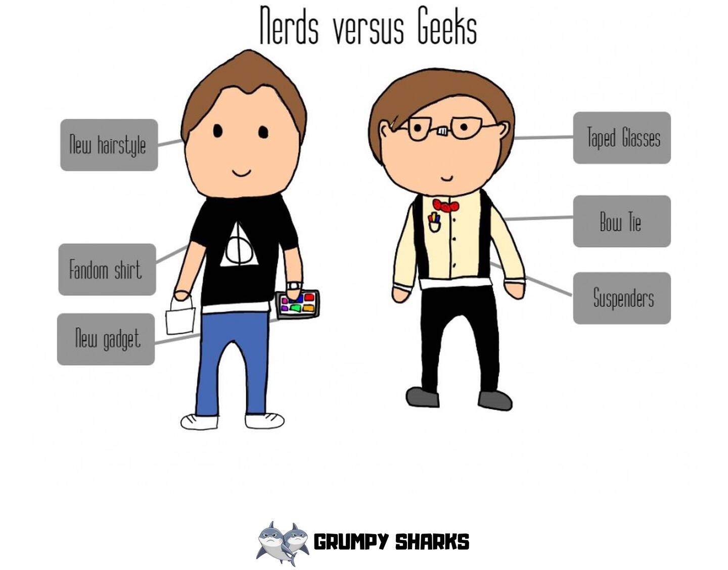 Geek vs Nerd