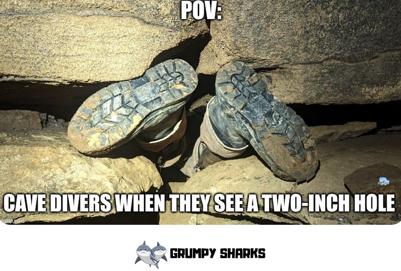 Cave Diver Meme
