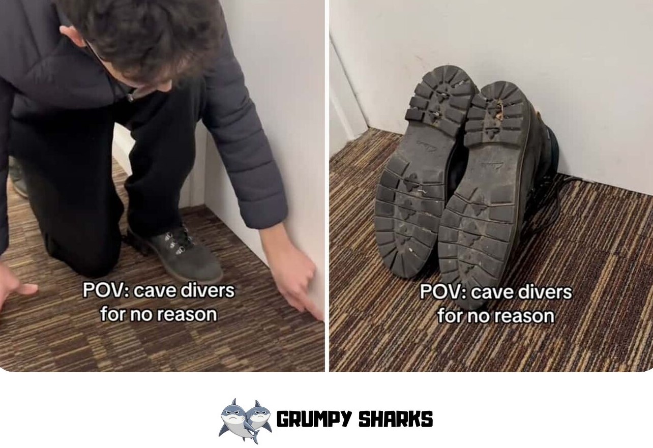 Cave Diver Meme