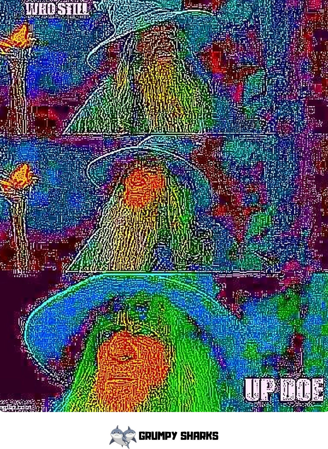 deep fried meme