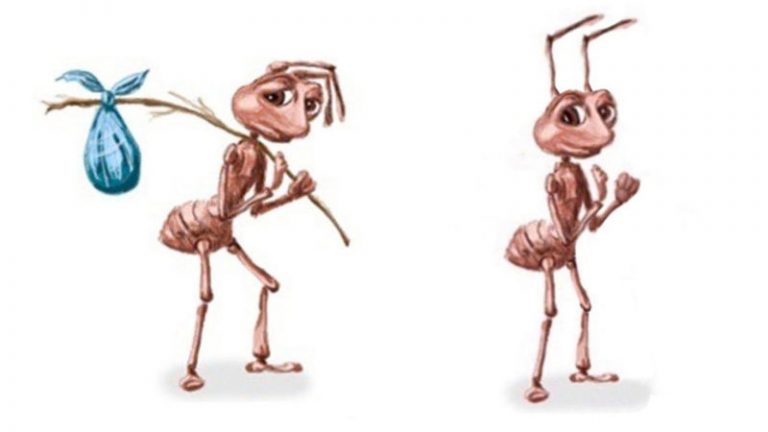 How The Sad Ant With Bindle Meme Became A Symbol Of Life’s Struggles